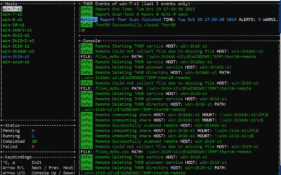 THOR Remote Demo: Agentless Remote Compromise Assessment