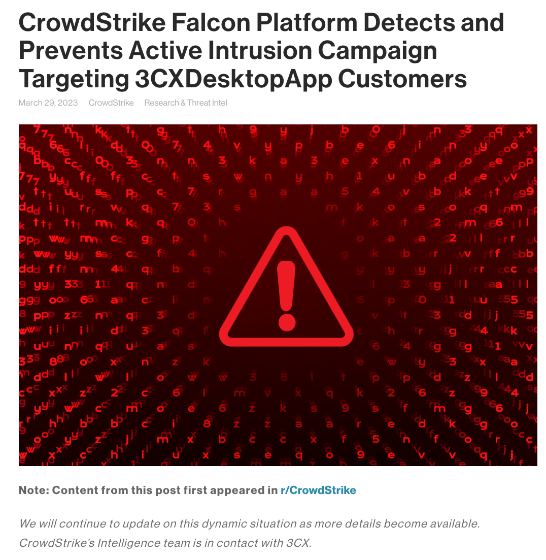 Allowing CMD.exe to Run Across Organization? : r/crowdstrike